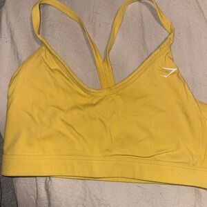Gymshark Yellow Sports Bra